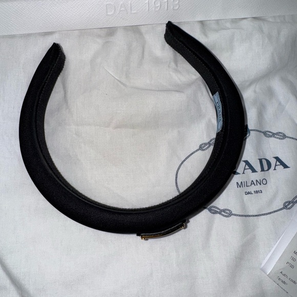 Prada Black Headband - Picture 11 of 12